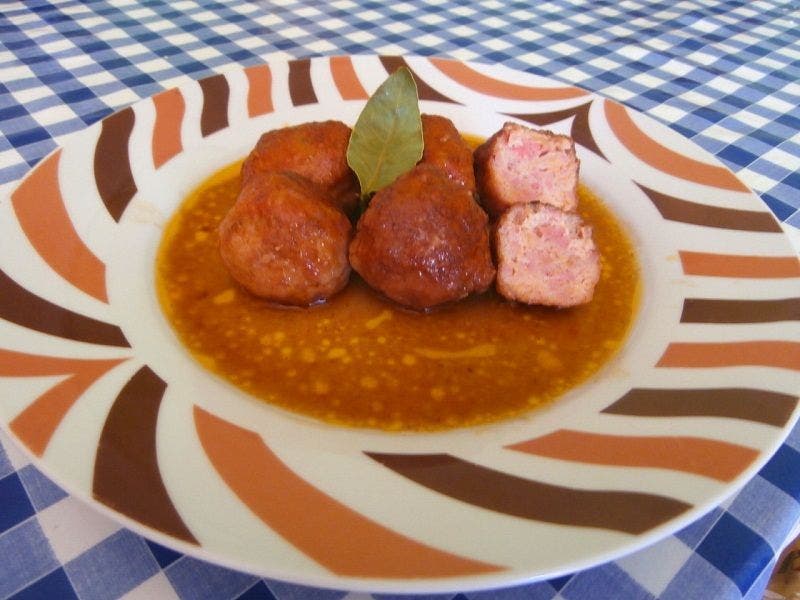 ALBONDIGAS EN SALSA ESPAÑOLA - Recetas de cocina y comidas rapidas y