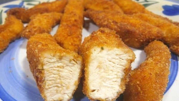 FINGERS DE POLLO CASEROS