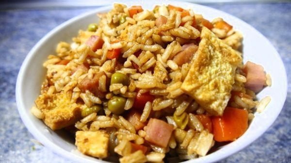 ARROZ TRES DELICIAS receta original