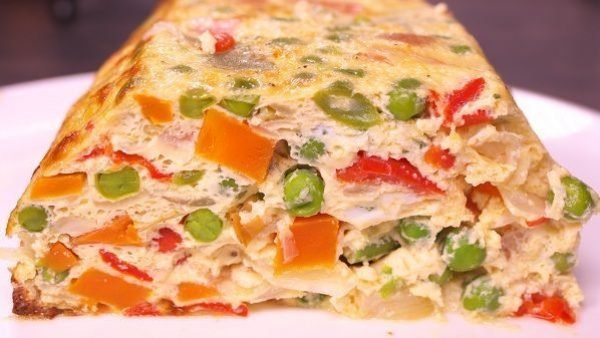 PASTEL DE VERDURAS AL HORNO CASERO