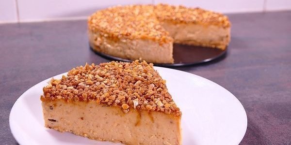 TARTA DE TURRON SIN HORNO