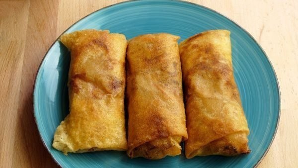 ROLLITOS DE PRIMAVERA AL HORNO