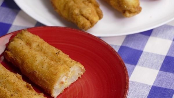 ESPÁRRAGOS RELLENOS DE LANGOSTINOS