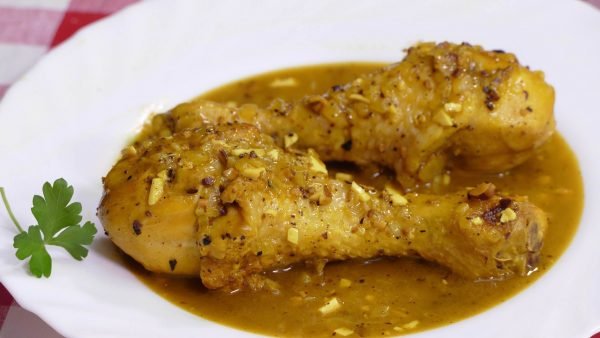 POLLO EN PEPITORIA receta tradicional