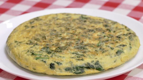 TORTILLA DE ESPINACAS