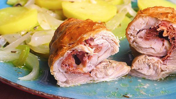 recetas de pollo relleno