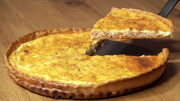 QUICHE LORRAINE receta original francesa