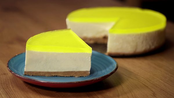 TARTA DE LIMON SIN HORNO