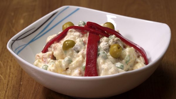 ENSALADILLA RUSA receta