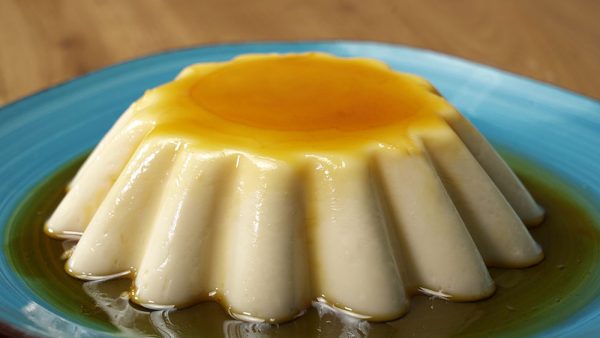 FLAN DE QUESO SIN HORNO