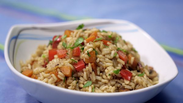 ARROZ FRITO CHINO CON VERDURAS