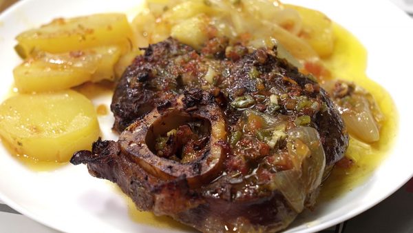 OSSOBUCO DE TERNERA AL HORNO