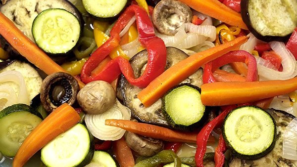 VERDURAS AL HORNO