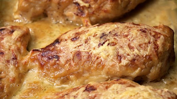 PECHUGAS DE POLLO CON BECHAMEL