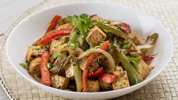 TOFU MARINADO CON VERDURAS