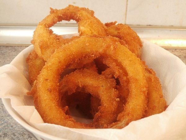 Aros de cebolla caseros - Receta de Cocina Casera y Facil