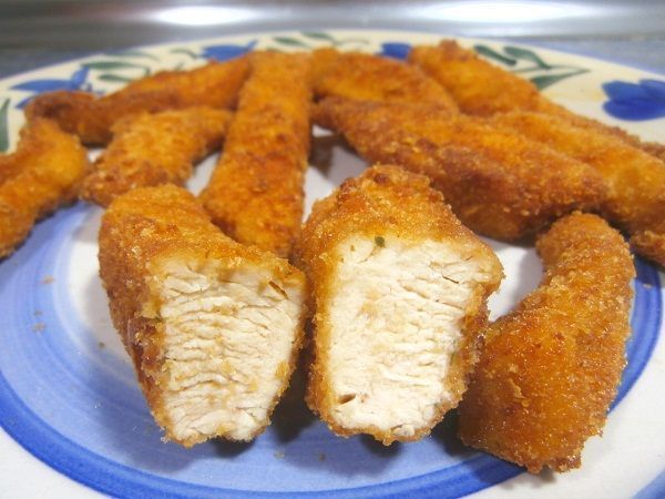 Fingers de pollo CASEROS ¡SIMPLEMENTE DELICIOSOS!