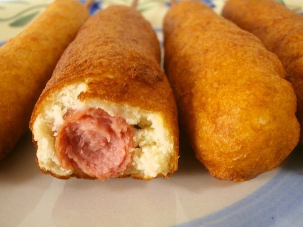 Corn Dogs o Banderillas de Salchicha