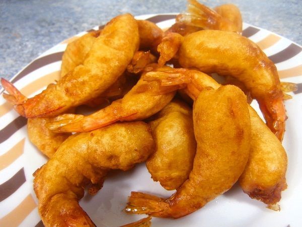Gambas a la gabardina receta - Cocina Casera y Facil Gambas a la gabardina receta - Cocina Casera y Facil