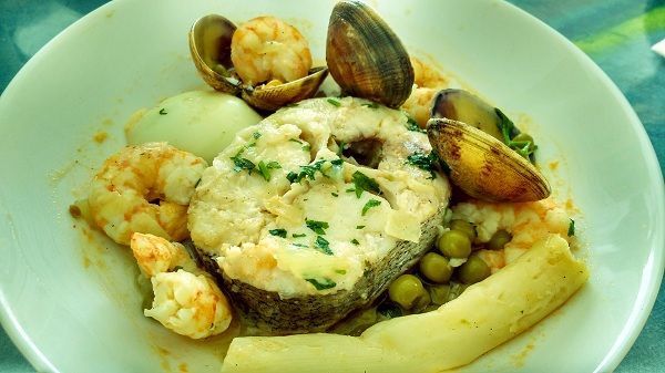 Merluza en salsa verde