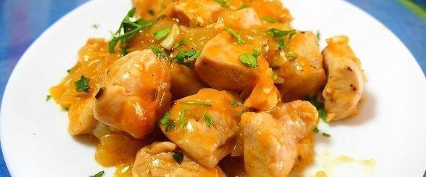 POLLO A LA NARANJA RECETA CHINA
