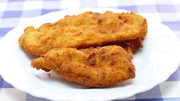 PECHUGAS DE POLLO EMPANADAS CRUJIENTES