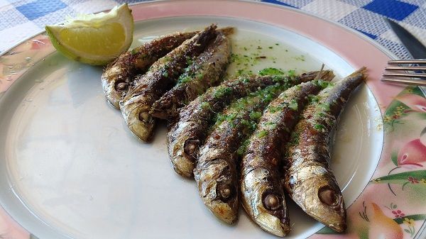 sardinas al horno con ajo y perejil