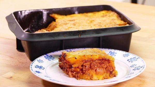 Pastel de carne picada y patata - Cocina Casera y Facil