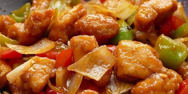 POLLO AGRIDULCE chino receta original