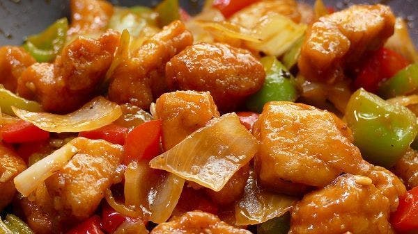 Pollo agridulce chino receta original y facil. No vas a encontrar una receta, en occidente, más original de este pollo que ésta.