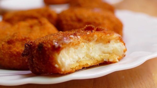 Nuggets de queso de cabra