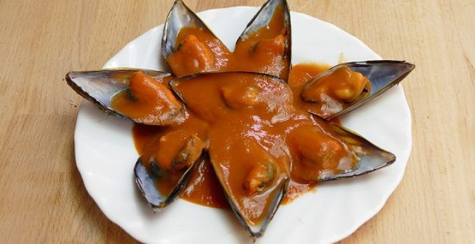 Resultado de imagen de mejillones con tomate