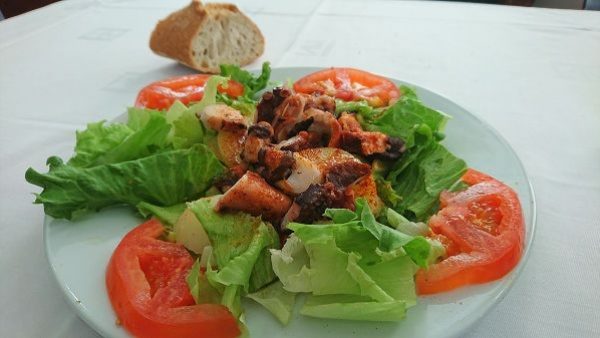 ENSALADA DE PULPO Y PATATAS