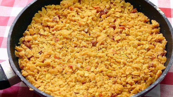 MIGAS DE HARINA receta facil y que queda realmente RICA