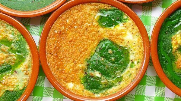 Pure de espinacas