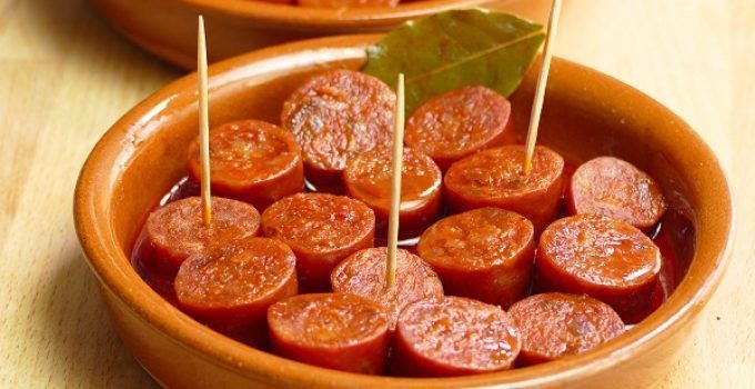 Resultado de imagen de chorizos a la sidra receta asturiana