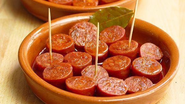 chorizo a la sidra