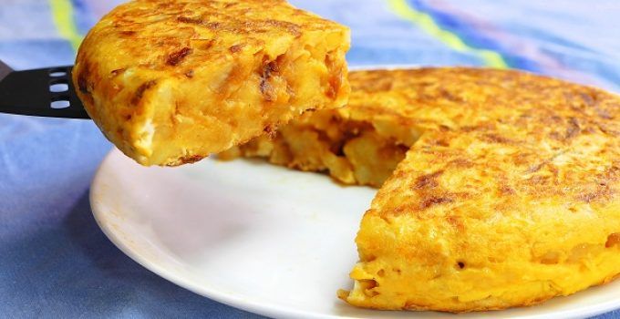 Calorias tortilla de patatas casera