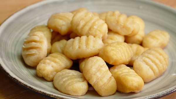 Gnocchis de garbanzo y patata
