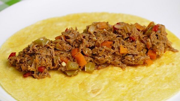 Carne mechada de ternera