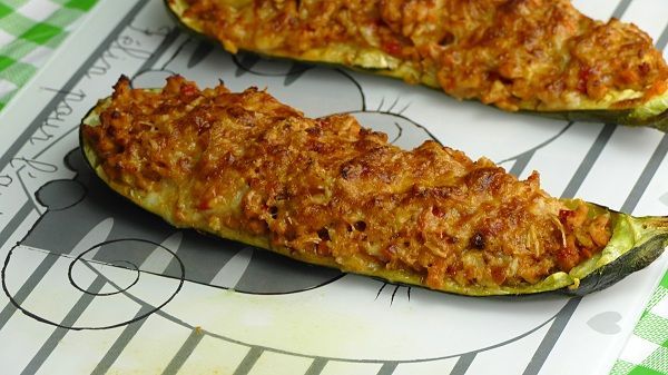 Calabacines rellenos de carne - Cocina Casera y Facil Calabacines rellenos de carne - Cocina Casera y Facil