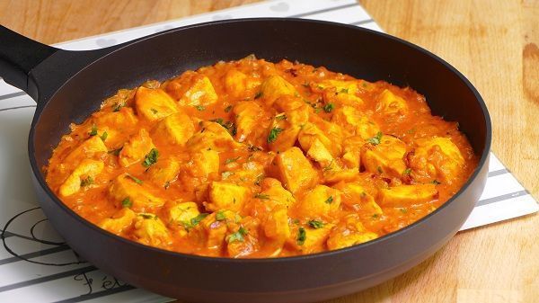 Descubrir 49+ imagen pollo al curry receta con leche de coco