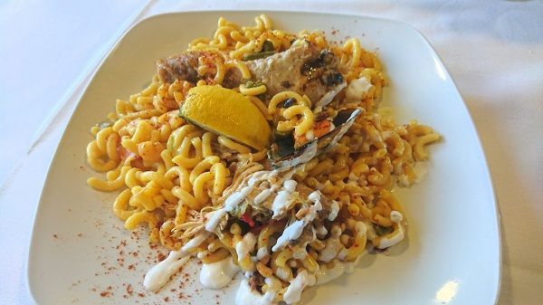 Fideua de pollo receta facil