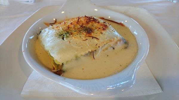 lasaña de atun y verduras