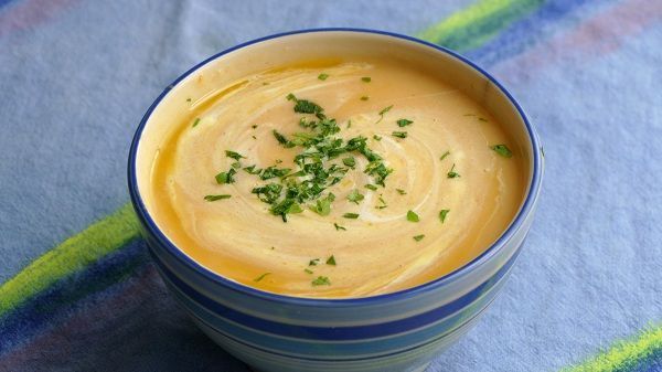 Papilla de Coliflor con Zanahoria