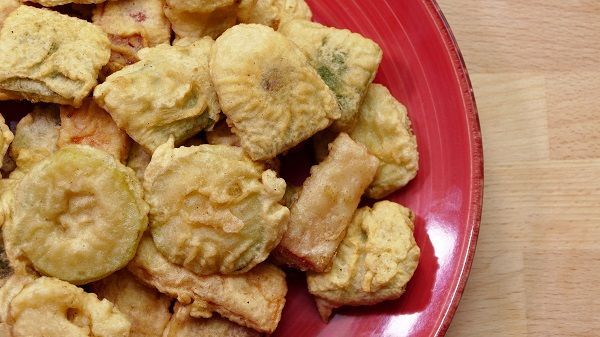 tempura de verduras receta facil