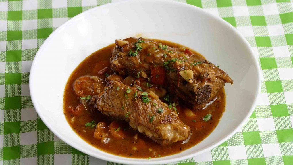 Costilla guisada SIN PATATAS - Cocina Casera y Facil