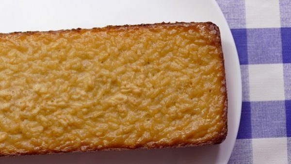 PASTEL DE ARROZ CON LECHE