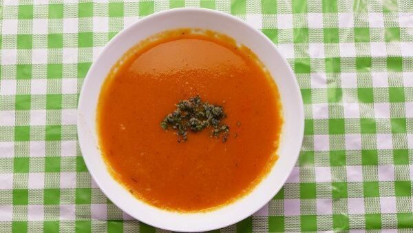 SOPA DE TOMATE receta fácil