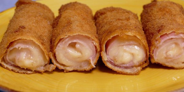 ROLLITOS DE QUESO Y JAMÓN YORK